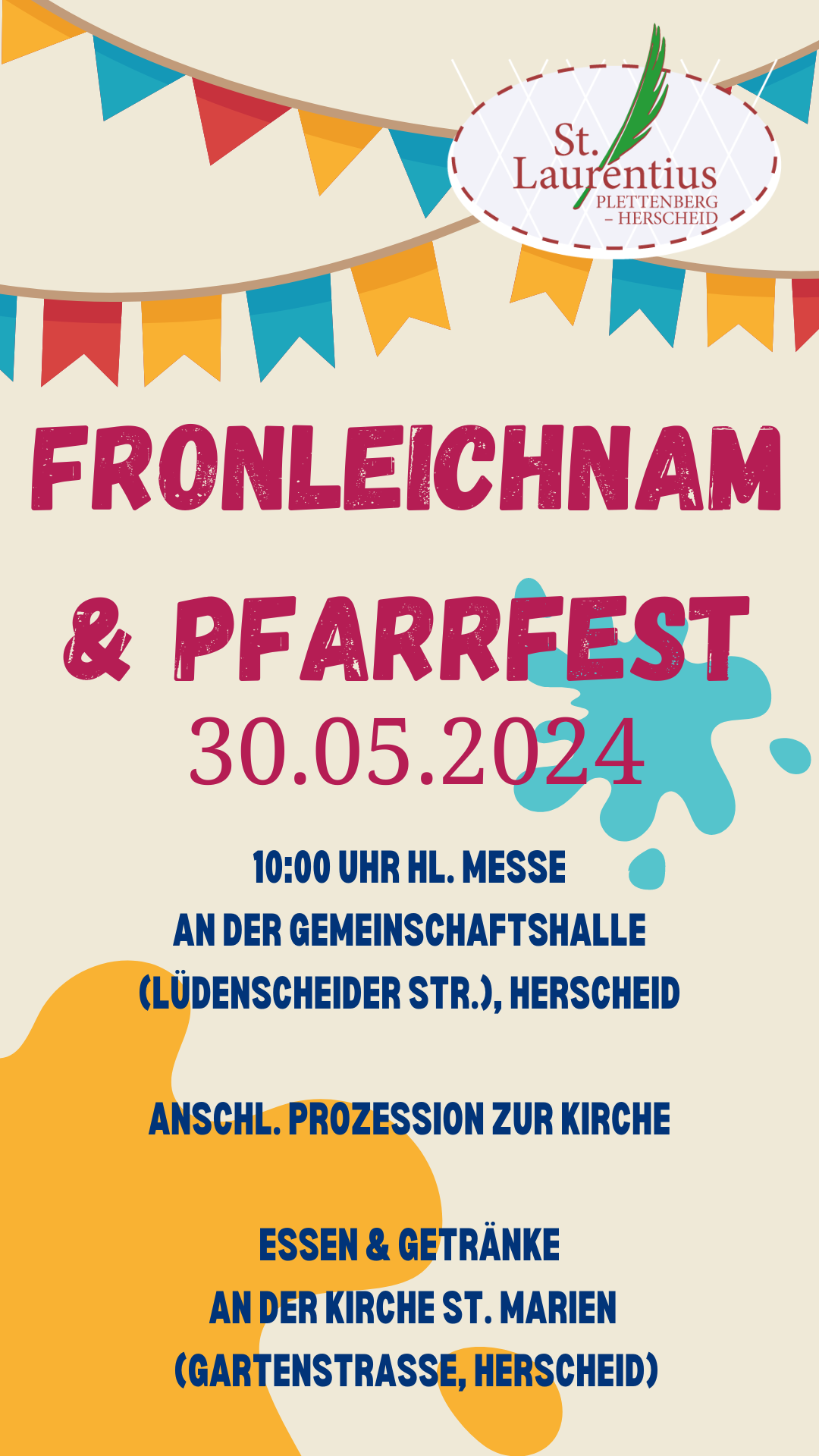 Fronleichnam & Pfarrfest 2024